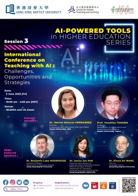 AI-Powered Tools in Higher Education Series: Session 3: International Conference on Teaching with AI: Challenges, Opportunities and Strategies