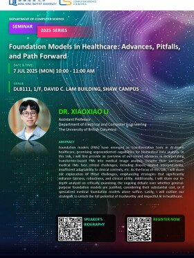 [COMP Seminar] Foundation Models in Healthcare: Advances, Pitfalls, and Path Forward