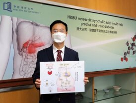 HKBU-led research reveals hyocholic acids are promising agents for diabetes prediction and treatment