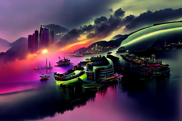 The HKBU Symphony Orchestra and an AI virtual choir will perform a newly arranged choral-orchestral version of the song Pearl of the Orient. An AI artist trained by the team will create a cross-media visual narrative based on the lyrics and music to accompany the choral piece.