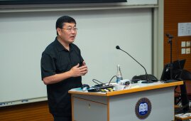 Professor Jiangchuan Liu shares latest findings and perspectives in a Distinguished Lecture – Exploring Sustainable Energy Integration in Edge Computing and Internet of Things (IoT) 