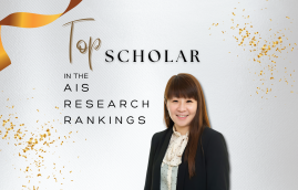 HKBU scholar retains No. 1 for Hong Kong in the Association for Information Systems (AIS) Research Rankings