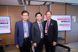 Unveiling the four research clusters at “Research Mingle”