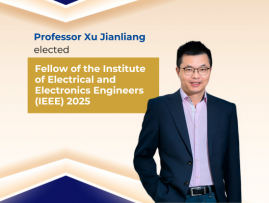 Professor Jianliang Xu elected 2025 IEEE Fellow