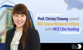 HKBU scholar named RGC Senior Research Fellow with HK$7.8m funding