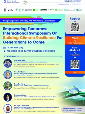 Empowering Tomorrow: International Symposium on Building Climate Resilience for Generations to Come