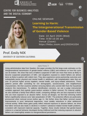 Learning to Harm: The Intergenerational Transmission of Gender-Based Violence