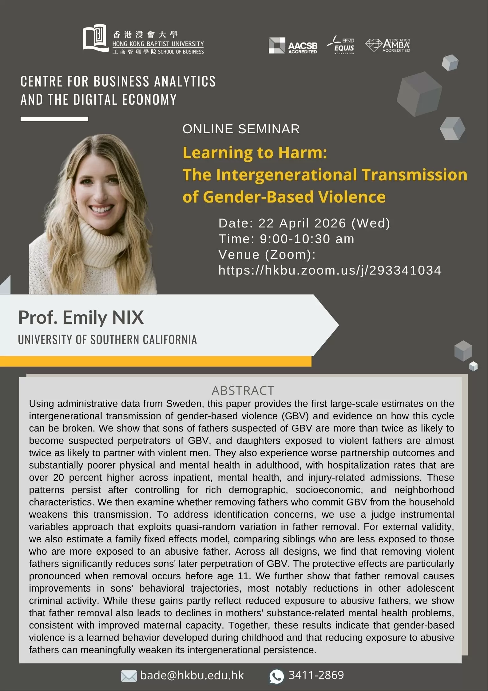 Learning to Harm: The Intergenerational Transmission of Gender-Based Violence