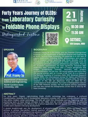 Forty Years Journey of OLEDs: From Laboratory Curiosity to Foldable Phone Displays