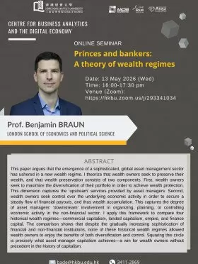 Princes and bankers: A theory of wealth regimes