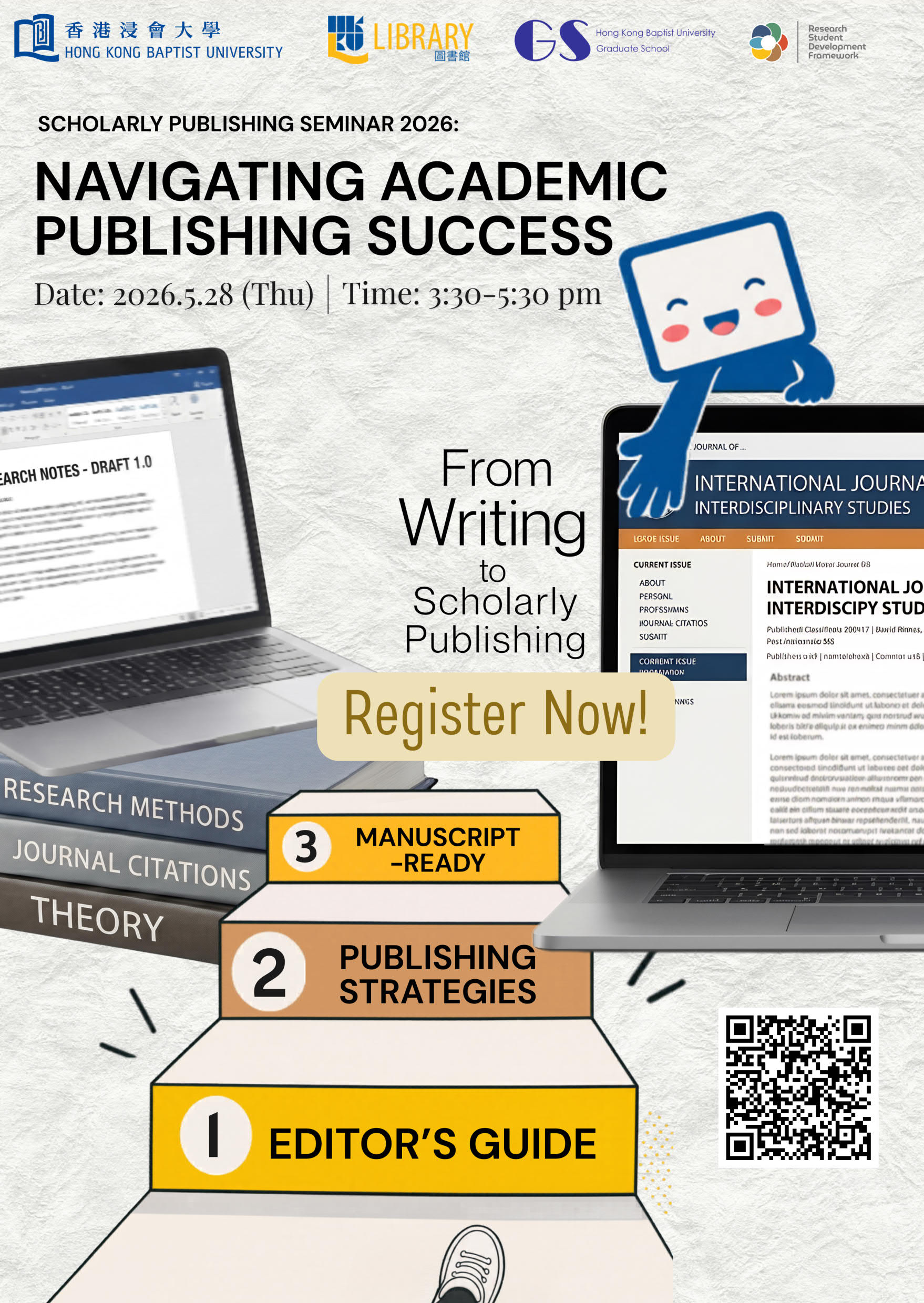 Scholarly Publishing Seminar 2026: Navigating Academic Publishing Success