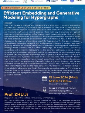 Efficient Embedding and Generative Modeling for Hypergraphs