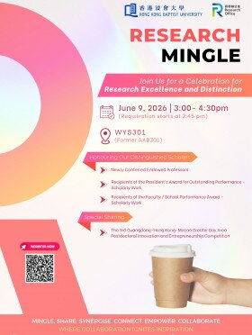 Research Mingle: Celebration for Research Excellence and Distinction