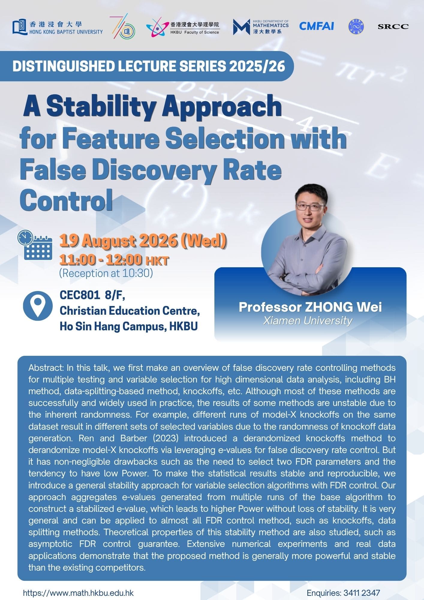 A Stability Approach for Feature Selection with False Discovery Rate Control