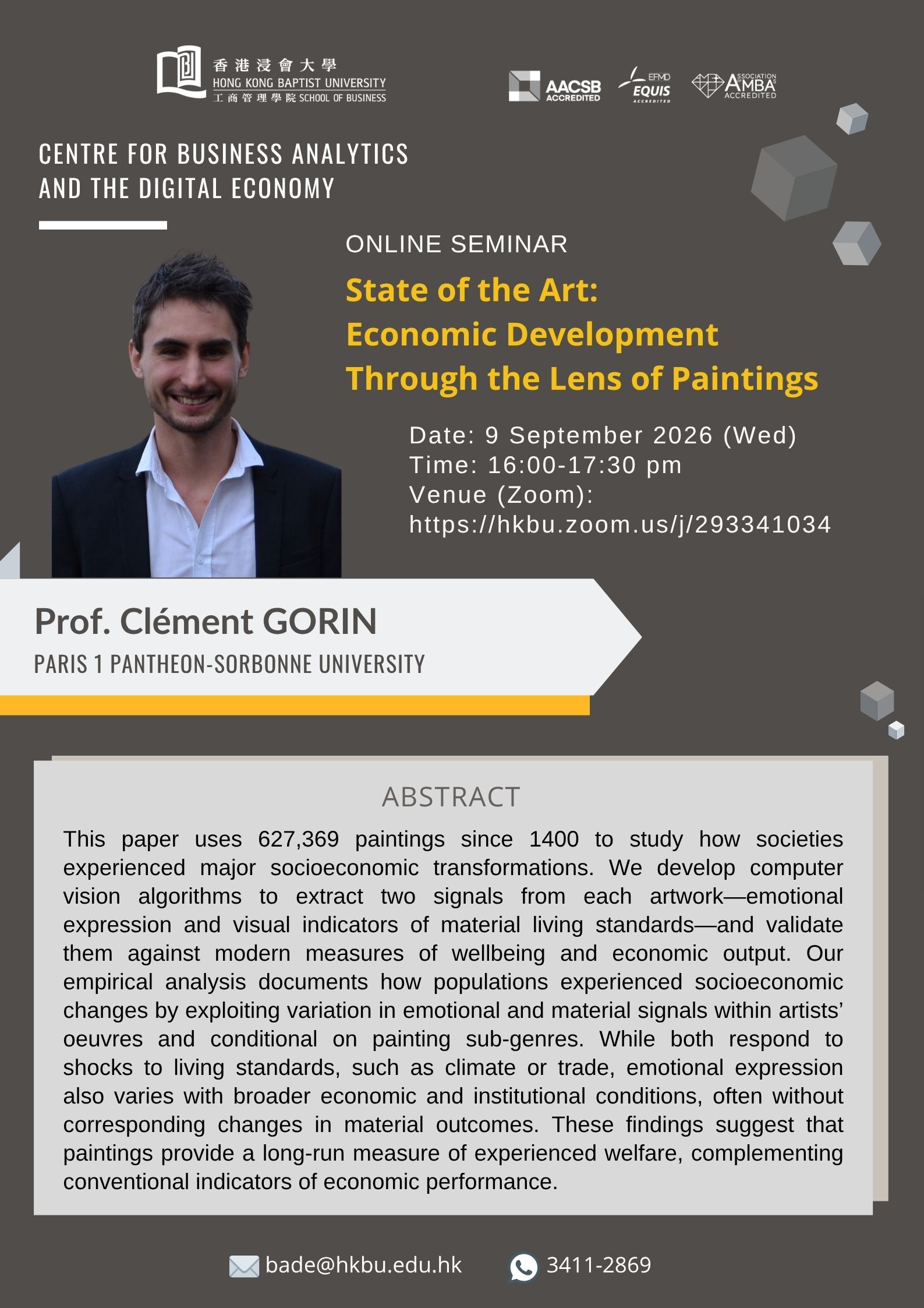 State of the Art: Economic Development Through the Lens of Paintings