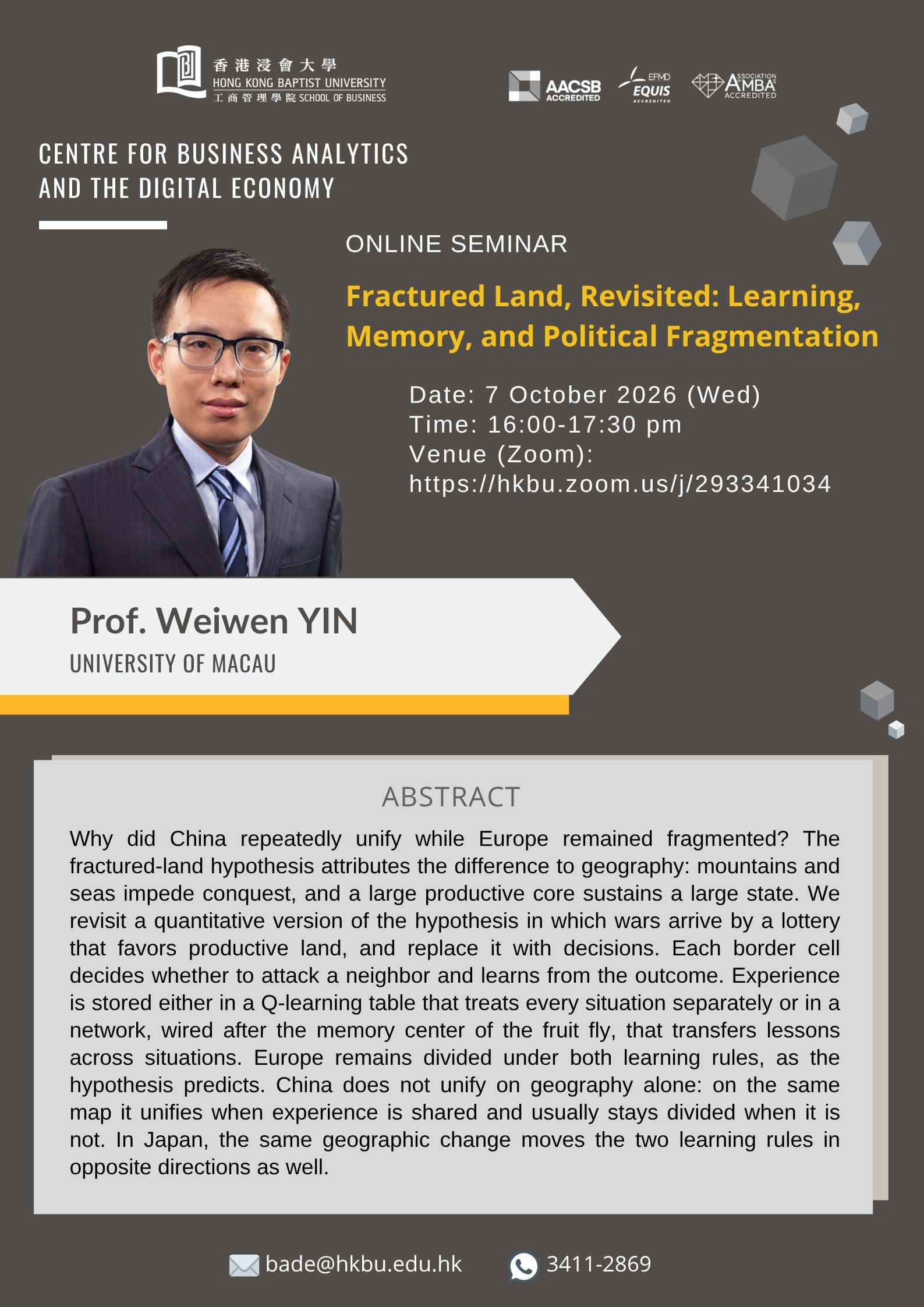 Fractured Land, Revisited: Learning, Memory, and Political Fragmentation
