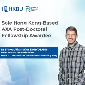 The only Hong Kong-Based AXA post-doctoral fellowship awardee tackles environmental misinformation and democracy in the AI Era