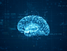 AI模型自动辨识与正常模型偏离的区域   识別脑部MRI异常