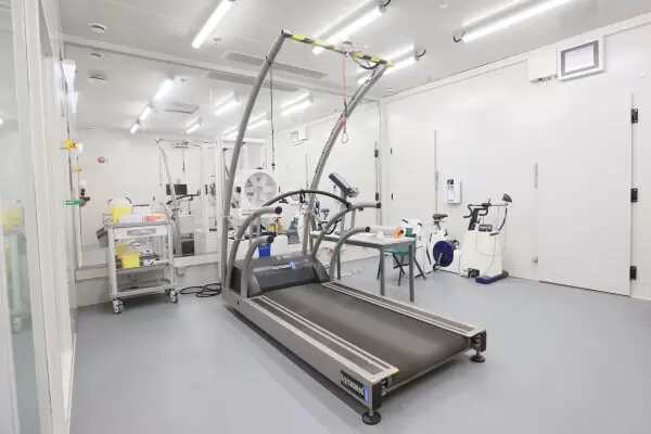 The Environmental & Hypoxic Chamber is capable of simulating extreme conditions.