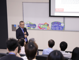 Distinguished lecture charts the evolving 40-year legacy of OLED innovation