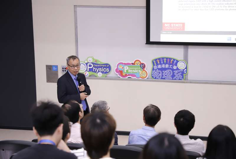 Distinguished lecture charts the evolving 40-year legacy of OLED innovation