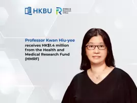 Professor Kwan Hiu-yee secures over HK$1.4 m from Health and Medical Research Fund
