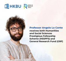 Double achievement: Professor Angelo Lo Conte receives both HSSPFS and GRF funding for inspiring art history and humanities projects