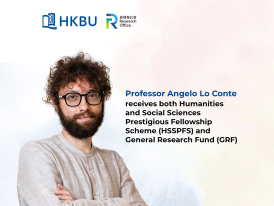 Double achievement: Professor Angelo Lo Conte receives both HSSPFS and GRF funding for inspiring art history and humanities projects