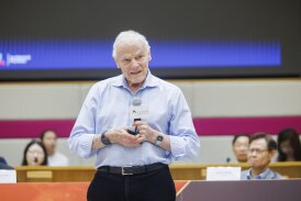 'Father of systems biology' Leroy Hood outlines new era of personalised healthcare at HKBU IoC distinguished lecture